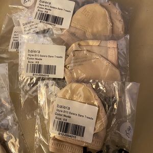 Balera Nude Bear Paws Dance Ballet Size XS